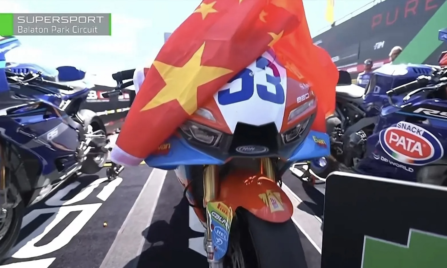 ZXMOTO Made in China, Congratulations on Winning WSBK Hungary Championship Again