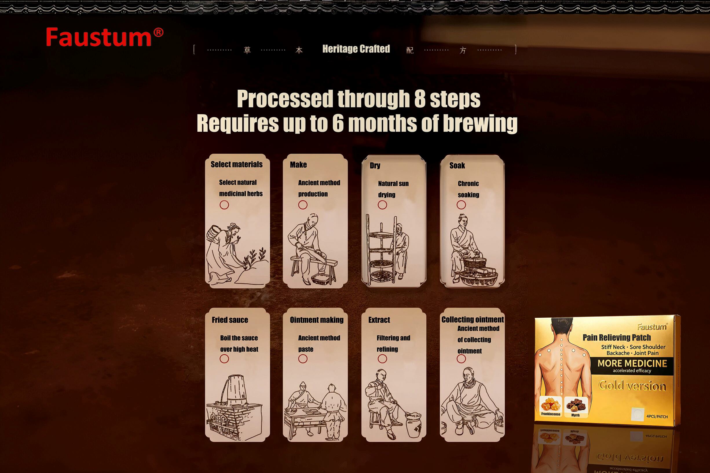 Unveiling the Secret of the Faustum Pain Relieving Gold Patch