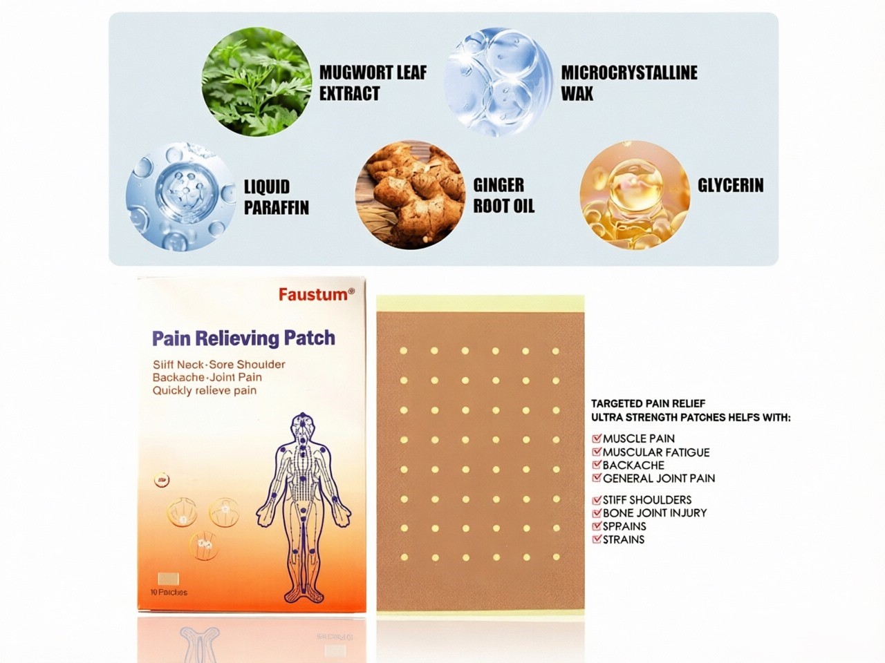 One Patch, Total Relief: Rediscover Life With Faustum Pain Relieving Patch